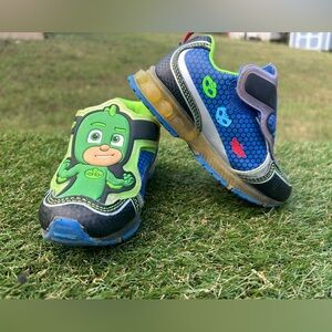 PJ Masks Shoes ,Boys 10,Multicolor 3D Catboy Gecko,light up,Work,Velcro closure